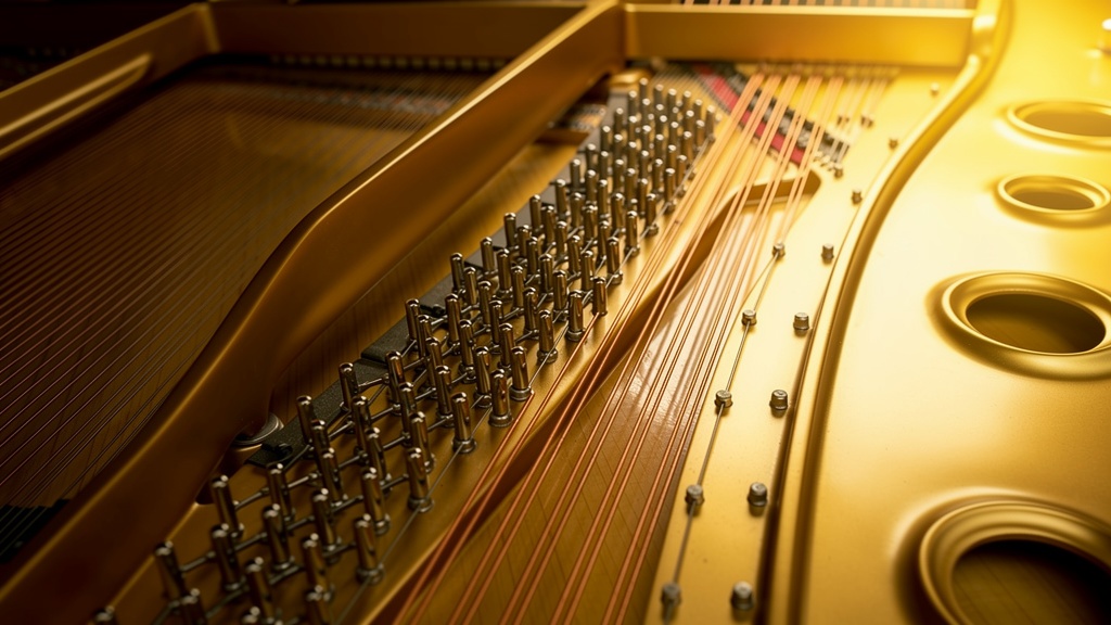 ピアノの内部構造