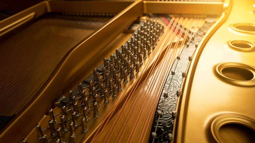ピアノの内部構造